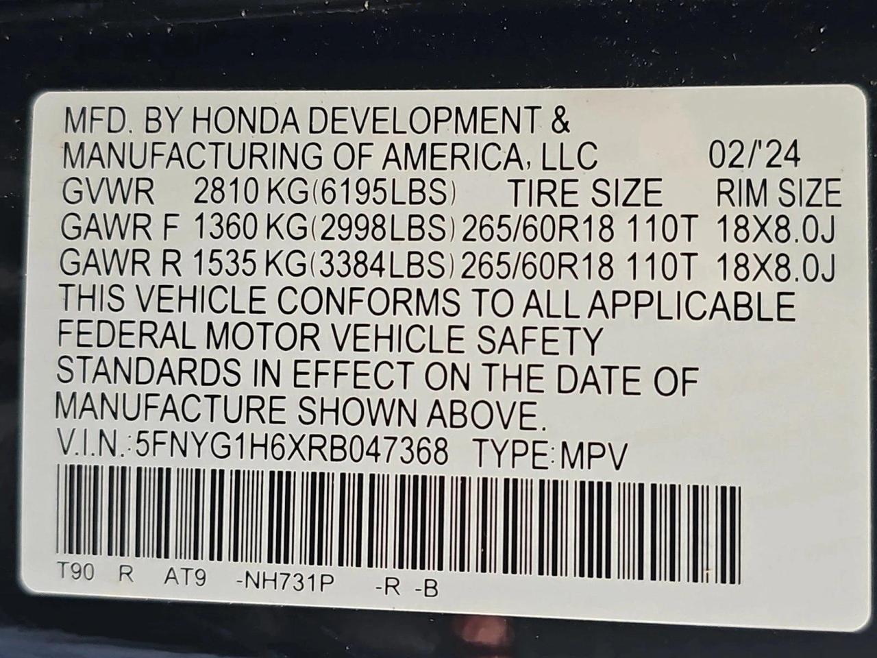 2024 Honda Pilot TrailSport Roseville CA