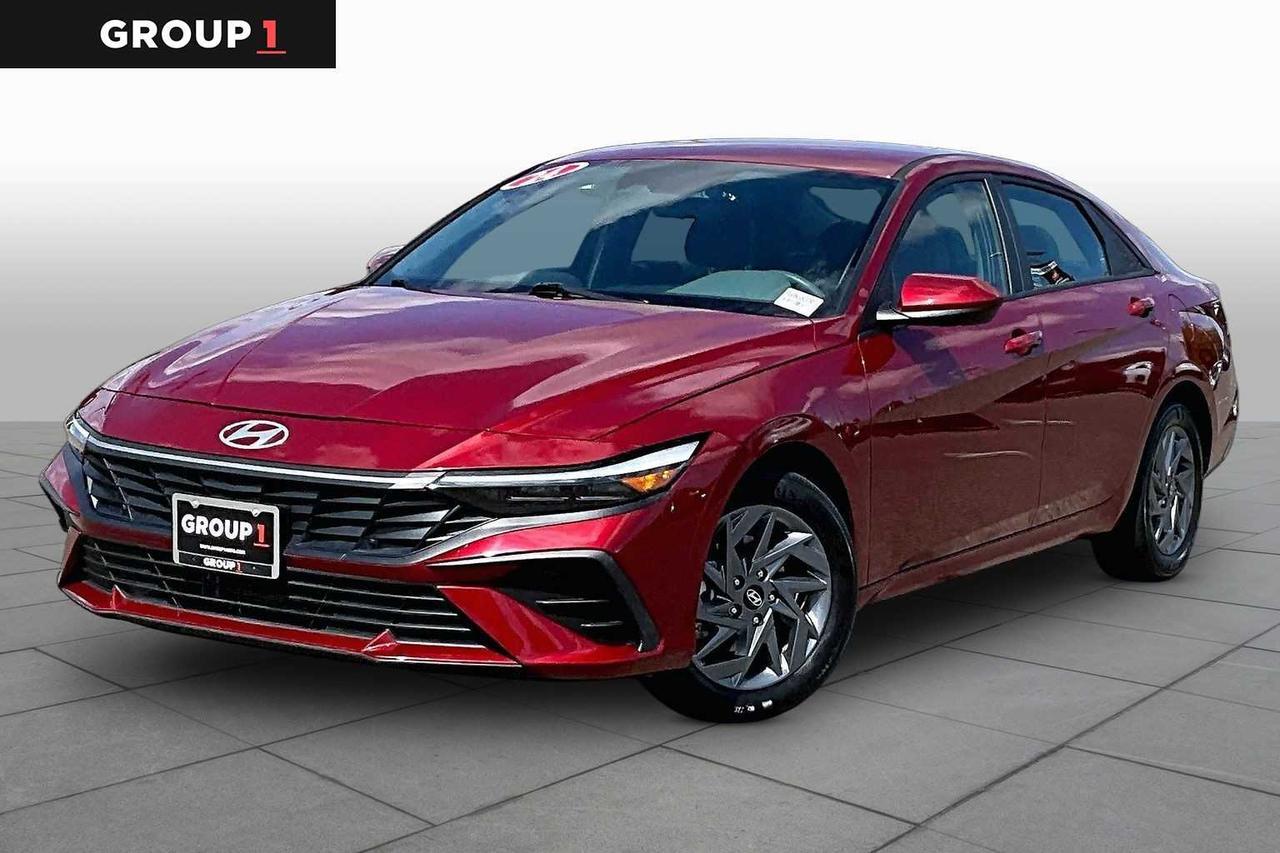 2024 Hyundai Elantra Hybrid Blue