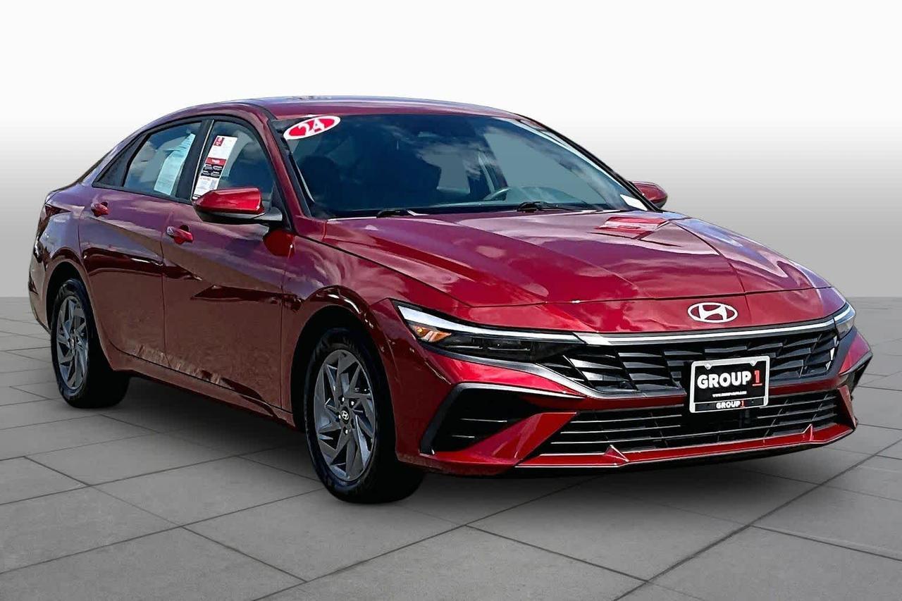 2024 Hyundai Elantra Hybrid Blue
