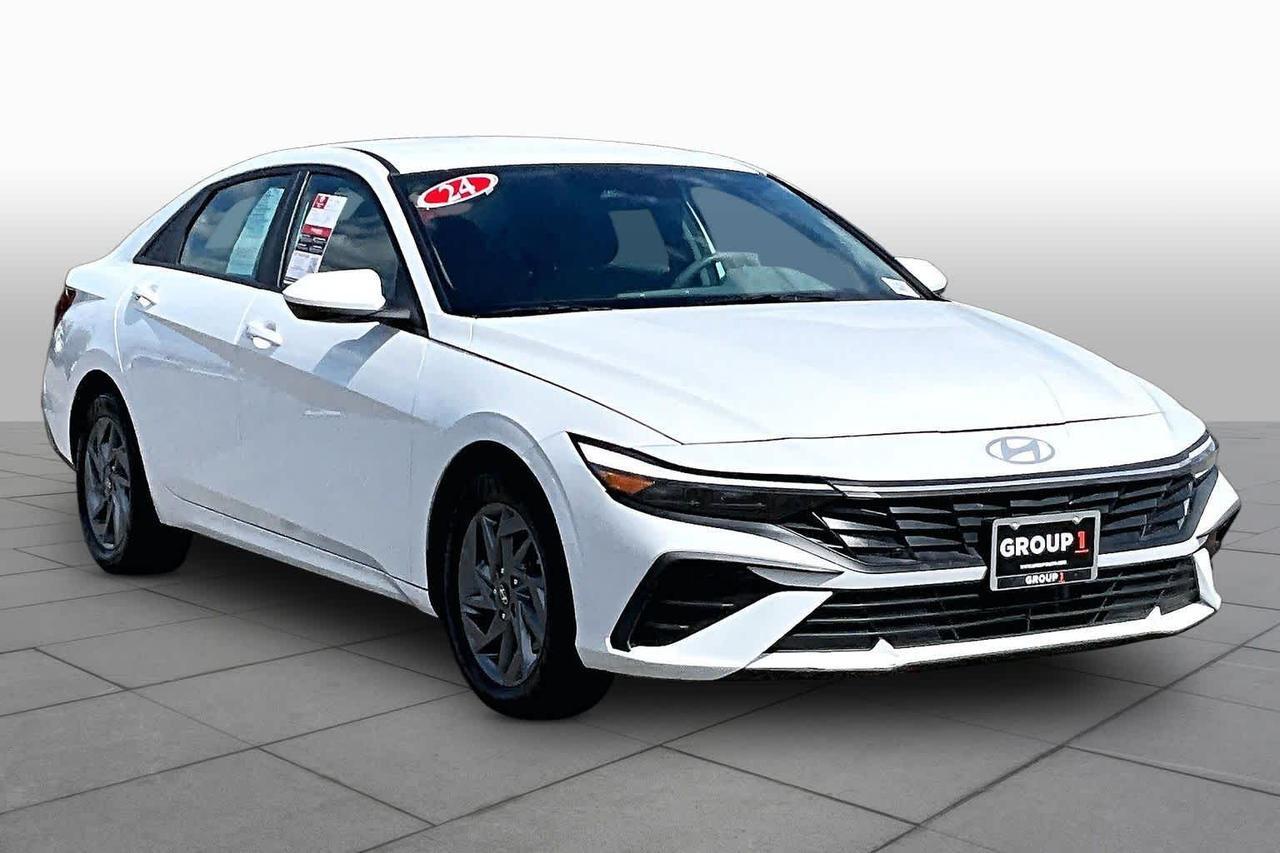 2024 Hyundai Elantra Hybrid Blue