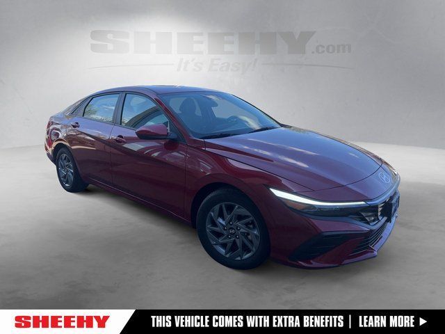 2024 Hyundai Elantra Hybrid Blue