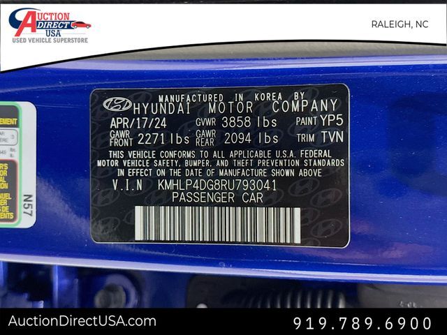 2024 Hyundai Elantra Limited Raleigh NC