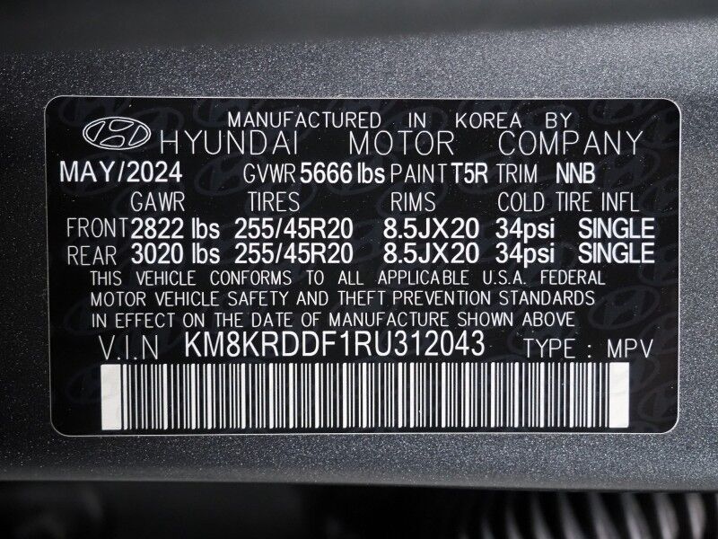 2024 Hyundai IONIQ 5 Limited AWD *HEADS-UP DISPLAY, PANORAMA GLASS ROOF, NAVIGATION, ADAPTIVE CRUISE, 360 VIEW CAMERAS, SMART PARKING, CLIMATE SEATS, HEATED STEERING, WIRELESS CHARGING, BOSE AUDIO, APPLE CARPLAY Round Rock TX