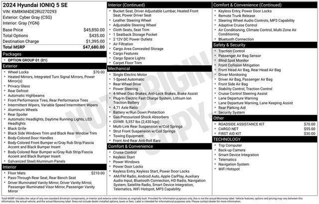 2024 Hyundai IONIQ 5 SE Raleigh NC
