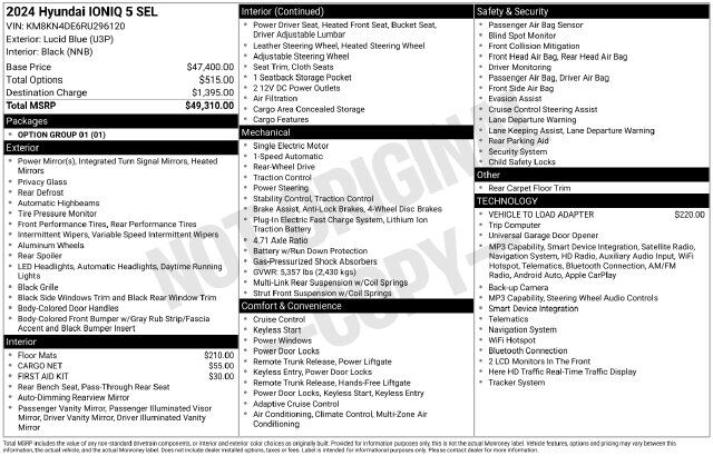 2024 Hyundai IONIQ 5 SEL Raleigh NC
