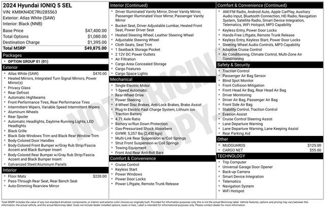 2024 Hyundai IONIQ 5 SEL Raleigh NC