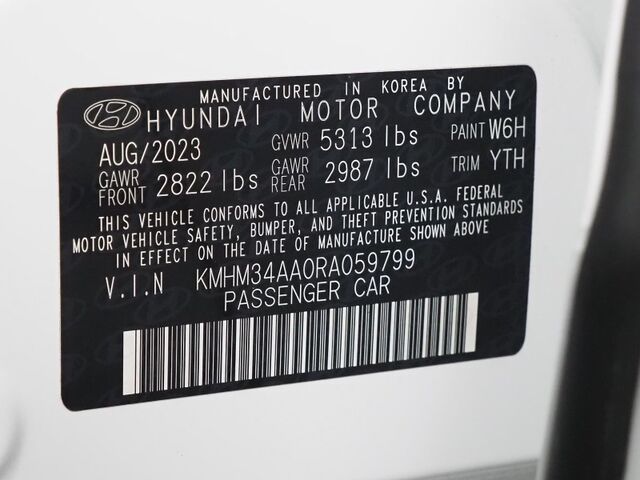 2024 Hyundai IONIQ 6 SEL *NAVIGATION, ADAPTIVE CRUISE, SAFETY ALERTS, BACKUP-CAMERA, DIGITAL COCKPIT, HEATED SEATS, 20 INCH WHEELS, HARMAN/KARDON, WIRELESS CHARGING, APPLE CARPLAY Round Rock TX