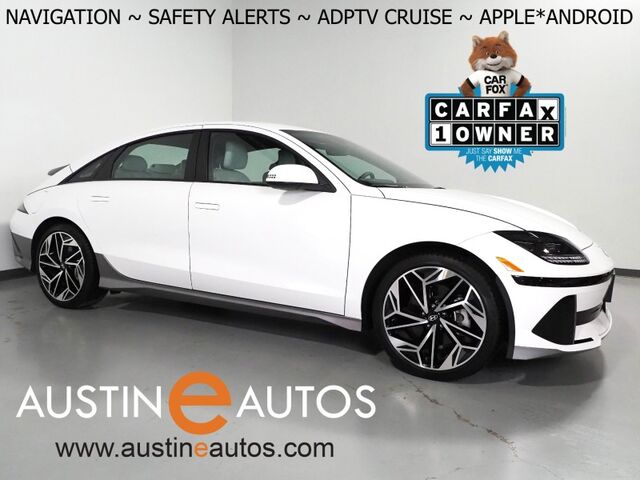 2024 Hyundai IONIQ 6 SEL *NAVIGATION, ADAPTIVE CRUISE, SAFETY ALERTS, BACKUP-CAMERA, DIGITAL COCKPIT, HEATED SEATS, 20 INCH WHEELS, HARMAN/KARDON, WIRELESS CHARGING, APPLE CARPLAY Round Rock TX
