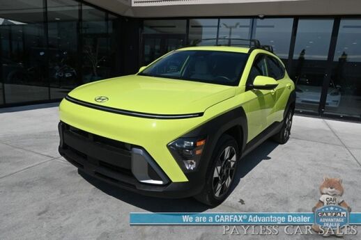2024 Hyundai Kona SEL / AWD / Auto Start / Premium Cloth Seats / Lane Departure & Blind spot Alert / Forward Collision Alert / Apple CarPlay & android Auto / Keyless Entry & Start / Power Windows, Mirrors & Locks / 29 MPG / 1-Owner Anchorage AK