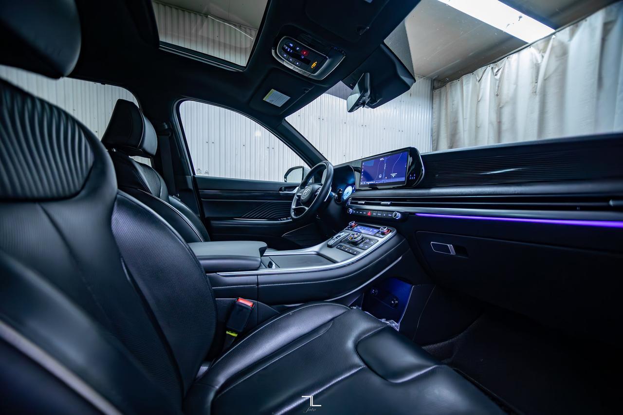 2024 Hyundai Palisade AWD Ultimate Calligraphy Leather Roof Nav BCam Red Deer AB