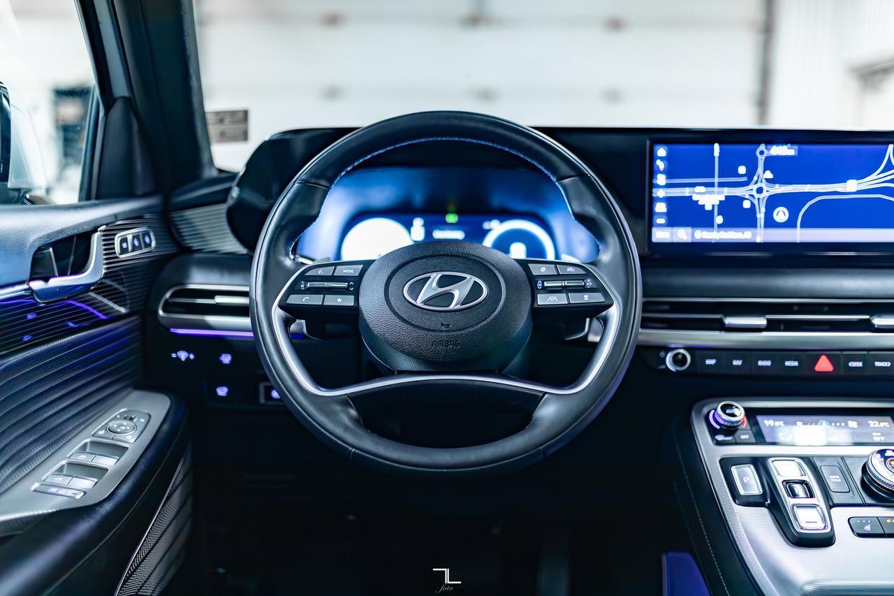 2024 Hyundai Palisade AWD Ultimate Calligraphy Leather Roof Nav BCam Red Deer AB