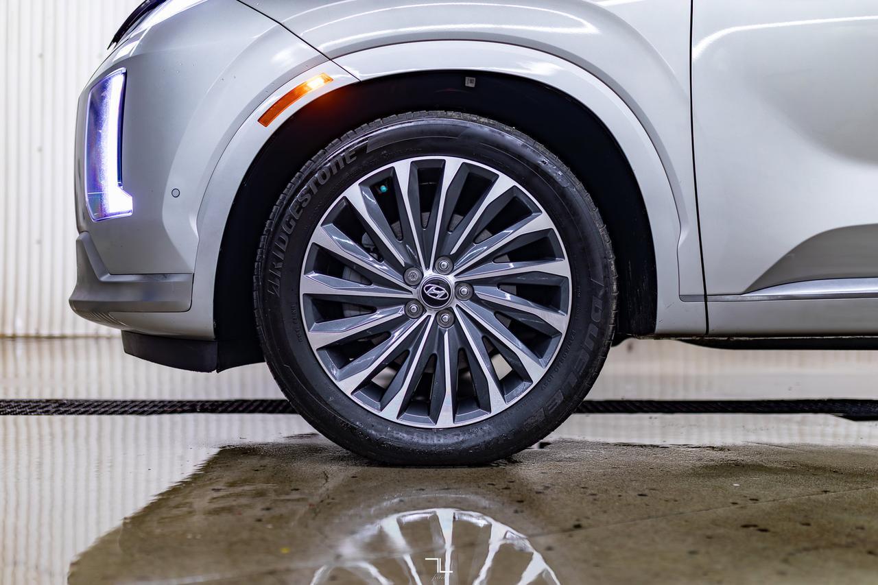 2024 Hyundai Palisade AWD Ultimate Calligraphy Leather Roof Nav BCam Red Deer AB