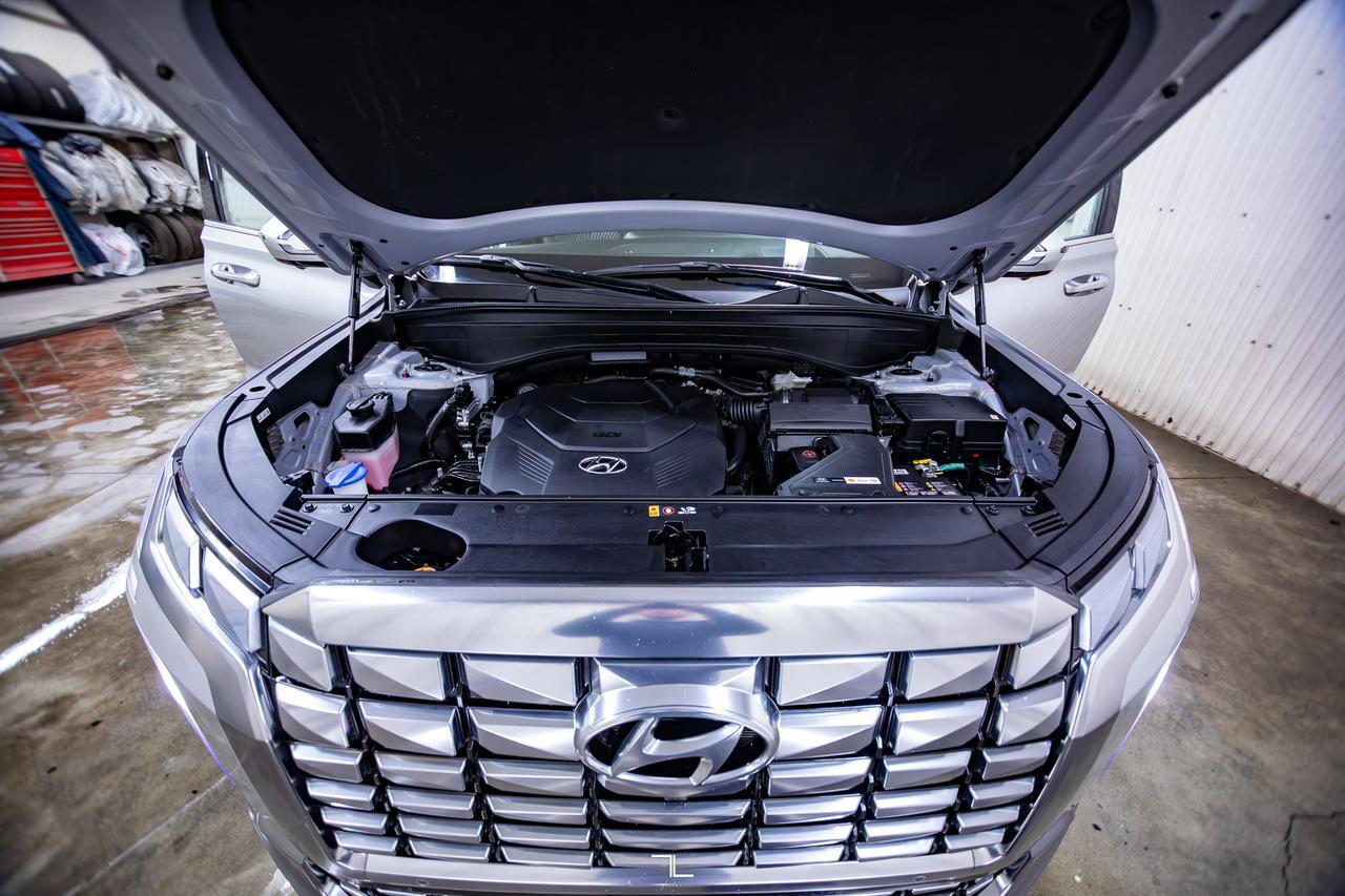 2024 Hyundai Palisade AWD Ultimate Calligraphy Leather Roof Nav BCam Red Deer AB