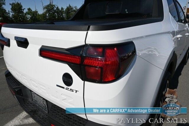 2024 Hyundai Santa Cruz Limited / AWD / Auto Start / Crew Cab / Heated & Cooled Leather Seats / Heated Steering Wheel / Sunroof / Lane Departure & Blind Spot / Apple CarPlay & Android Auto / 360 Camera / Tonneau Cover / 1 Owner Anchorage AK
