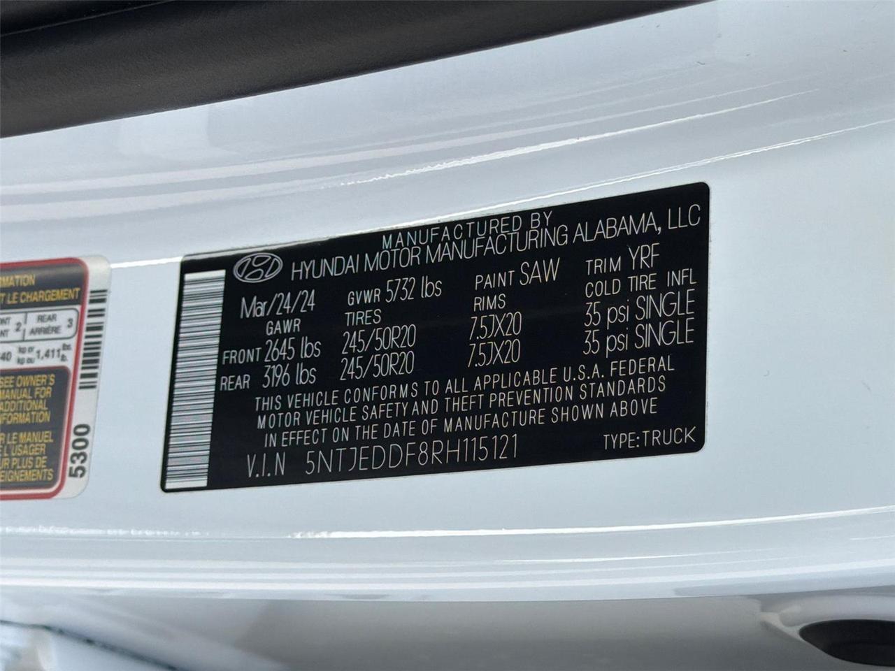 2024 Hyundai Santa Cruz Limited Hagerstown MD