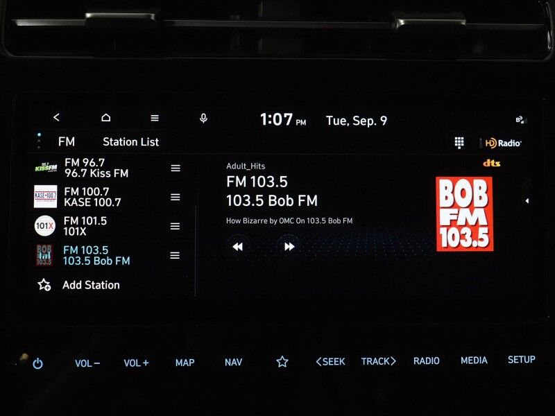 2024 Hyundai Santa Cruz NIGHT AWD *NAVIGATION, SAFETY ALERTS, BACKUP-CAMERA, COLOR TOUCHSCREEN, MOONROOF, HEATED SEATS, REMOTE START, KEYLESS ENTRY, WIRELESS CHARGING, ANDROID & APPLE Round Rock TX