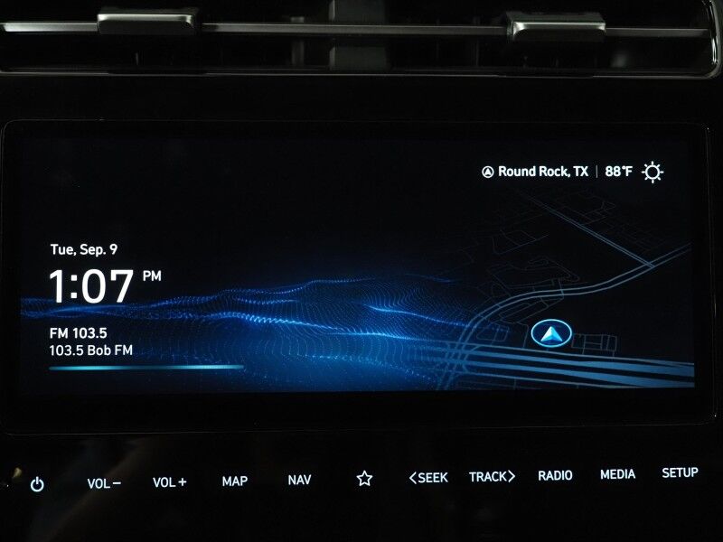 2024 Hyundai Santa Cruz NIGHT AWD *NAVIGATION, SAFETY ALERTS, BACKUP-CAMERA, COLOR TOUCHSCREEN, MOONROOF, HEATED SEATS, REMOTE START, KEYLESS ENTRY, WIRELESS CHARGING, ANDROID & APPLE Round Rock TX