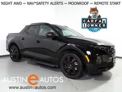 2024_Hyundai_Santa Cruz NIGHT AWD_*NAVIGATION, SAFETY ALERTS, BACKUP-CAMERA, COLOR TOUCHSCREEN, MOONROOF, HEATED SEATS, REMOTE START, KEYLESS ENTRY, WIRELESS CHARGING, ANDROID & APPLE_ Round Rock TX