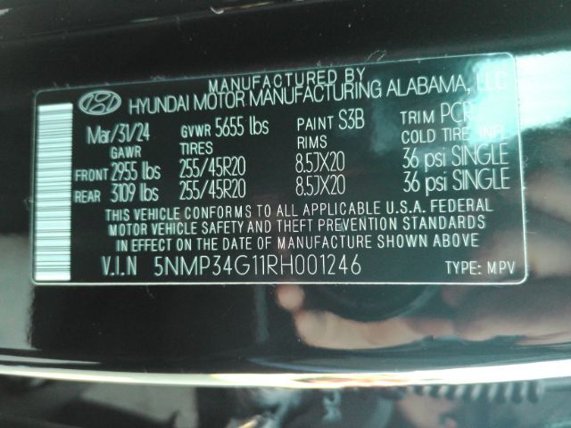 2024 Hyundai Santa Fe Hybrid Limited Plano TX