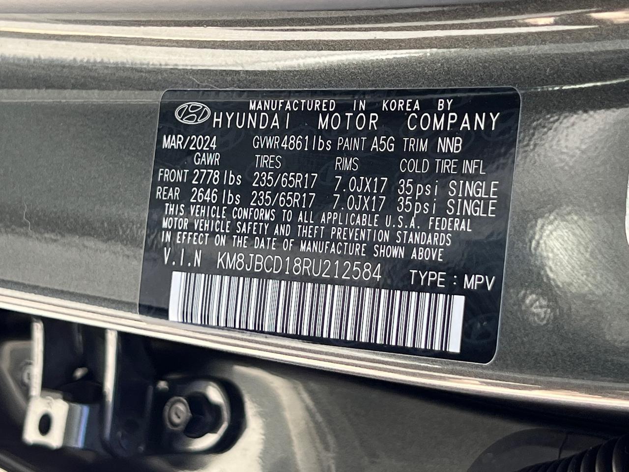 2024 Hyundai Tucson Hybrid Blue Hagerstown MD