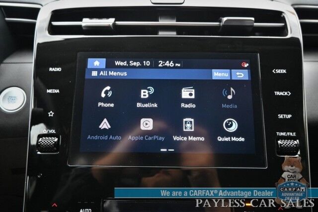 2024 Hyundai Tucson SEL / AWD / Auto Start / Power & Heated Cloth Seats / Adaptive Cruise Control / Lane Depart & Blind Spot Alert / Apple CarPlay & Android Auto / Back Up Camera / Keyless Entry & Start / 29 MPG / 1-Owner Anchorage AK