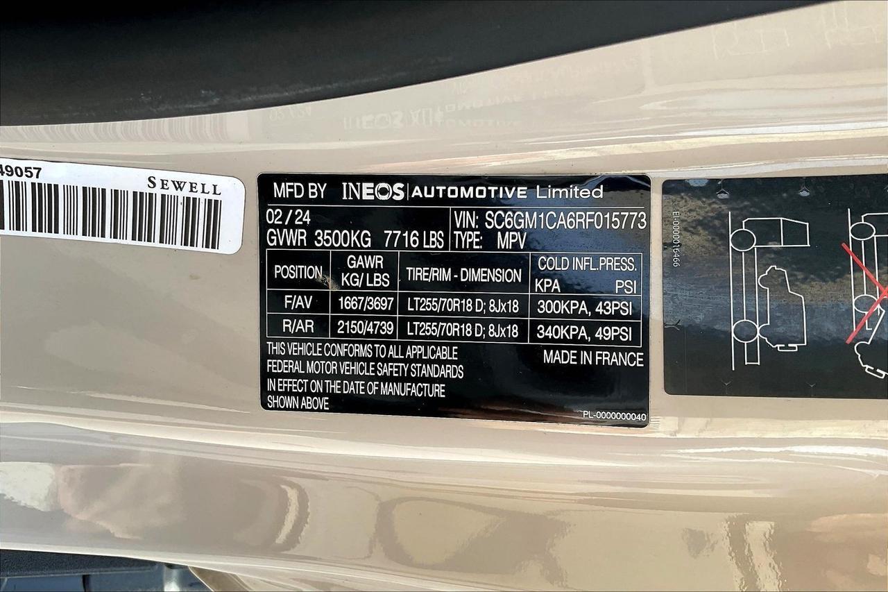 2024 INEOS AUTOMOTIVE LIM GRENADIER Houston TX