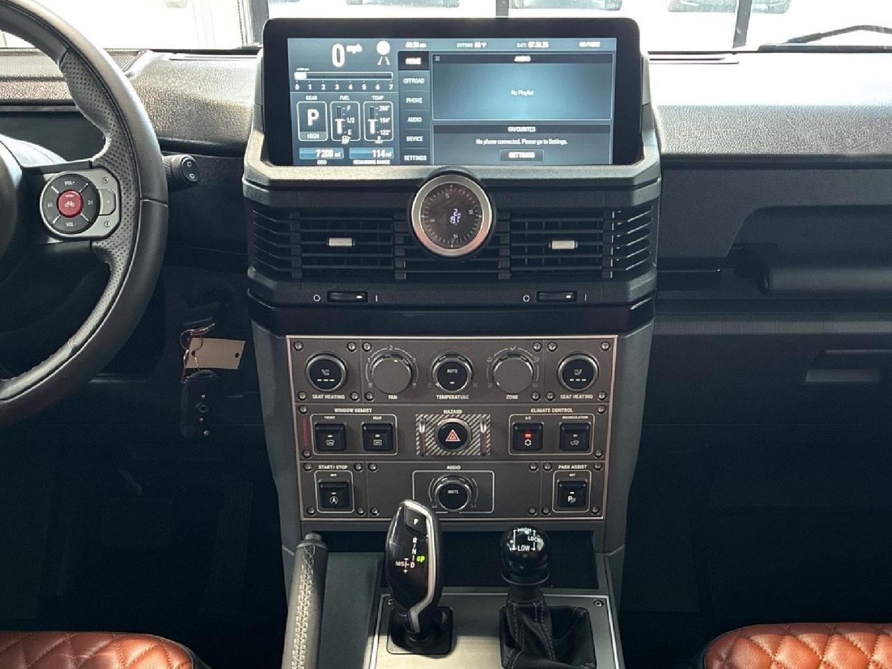 2024 INEOS Grenadier Custom Leather, Eibach Lift, Black Rhino Wheels w/ Toyo Open Country A/Ts, Rhino Rack Roof Rack w/ Light Bar, Baja Design LP6 Lights Houston TX