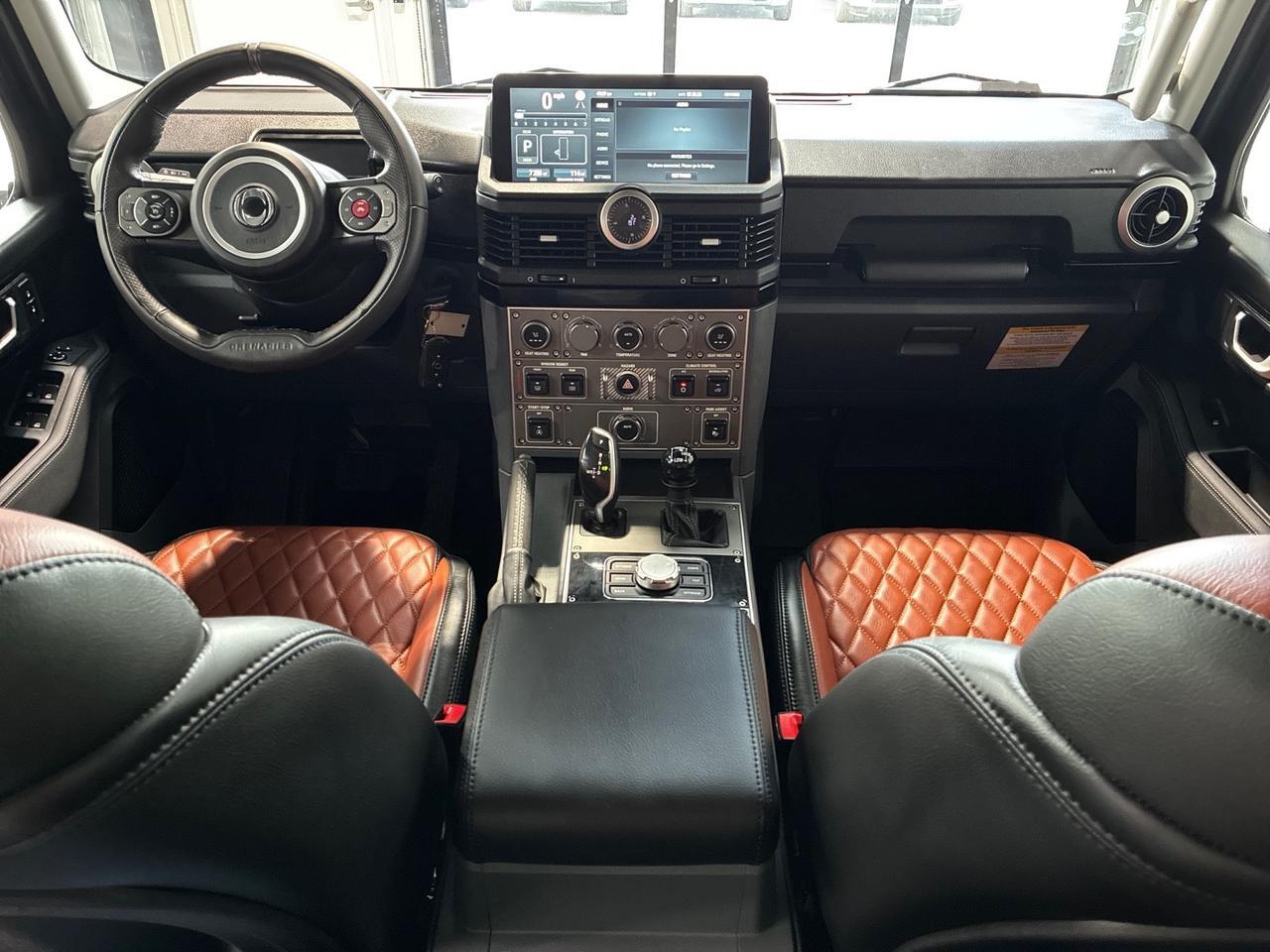 2024 INEOS Grenadier Custom Leather, Eibach Lift, Black Rhino Wheels w/ Toyo Open Country A/Ts, Rhino Rack Roof Rack w/ Light Bar, Baja Design LP6 Lights Houston TX