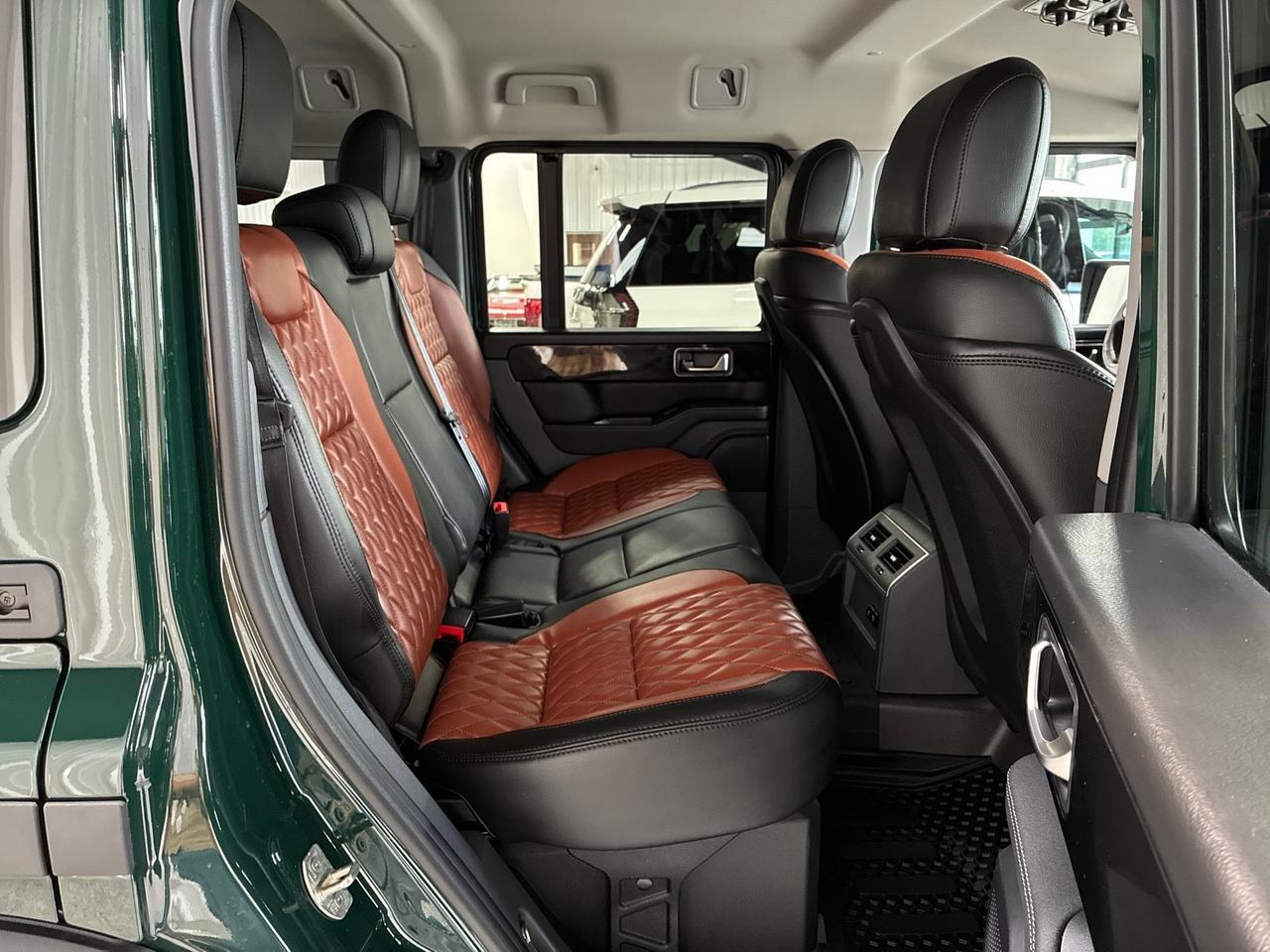 2024 INEOS Grenadier Custom Leather, Eibach Lift, Black Rhino Wheels w/ Toyo Open Country A/Ts, Rhino Rack Roof Rack w/ Light Bar, Baja Design LP6 Lights Houston TX