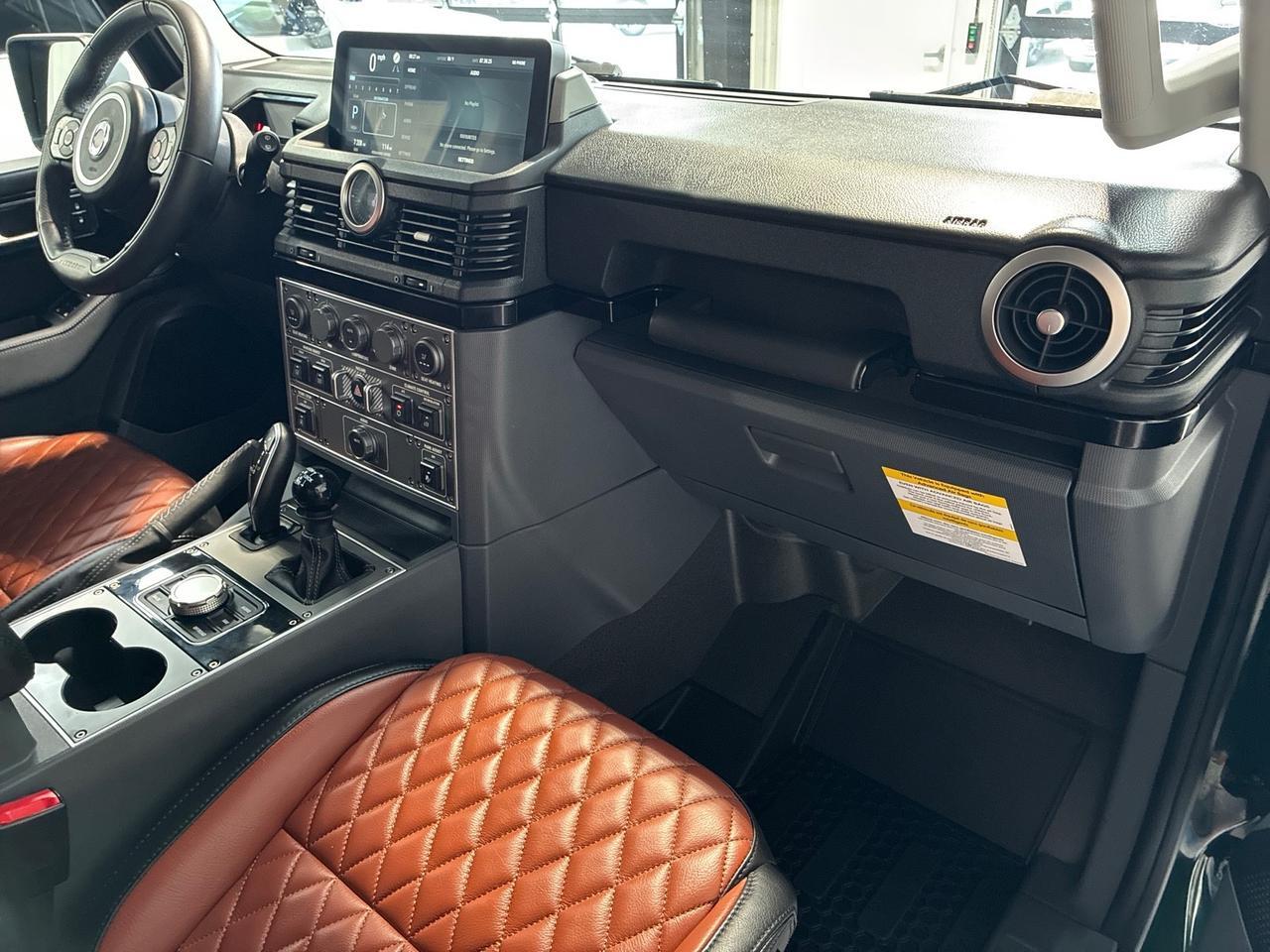 2024 INEOS Grenadier Custom Leather, Eibach Lift, Black Rhino Wheels w/ Toyo Open Country A/Ts, Rhino Rack Roof Rack w/ Light Bar, Baja Design LP6 Lights Houston TX