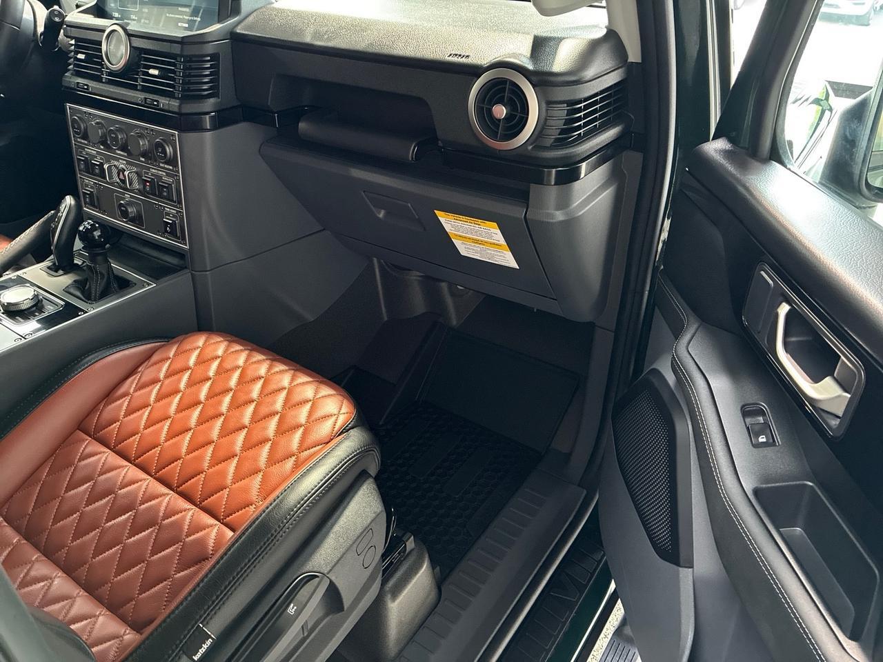 2024 INEOS Grenadier Custom Leather, Eibach Lift, Black Rhino Wheels w/ Toyo Open Country A/Ts, Rhino Rack Roof Rack w/ Light Bar, Baja Design LP6 Lights Houston TX