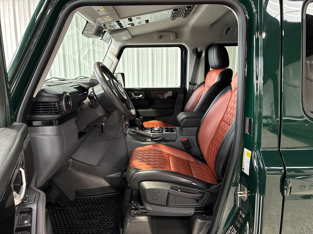 2024 INEOS Grenadier Custom Leather, Eibach Lift, Black Rhino Wheels w/ Toyo Open Country A/Ts, Rhino Rack Roof Rack w/ Light Bar, Baja Design LP6 Lights Houston TX