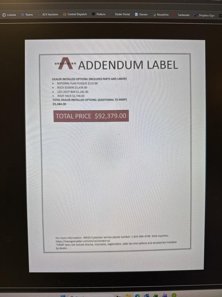 2024 INEOS Grenadier Fieldmaster Edition West Valley UT