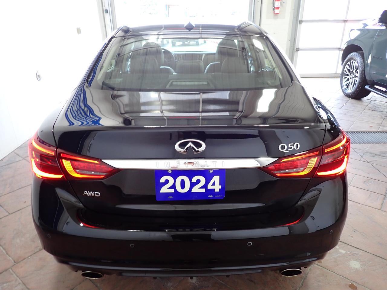 2024 INFINITI Q50 LUXE AWD SUNROOF LEATHER Listowel ON
