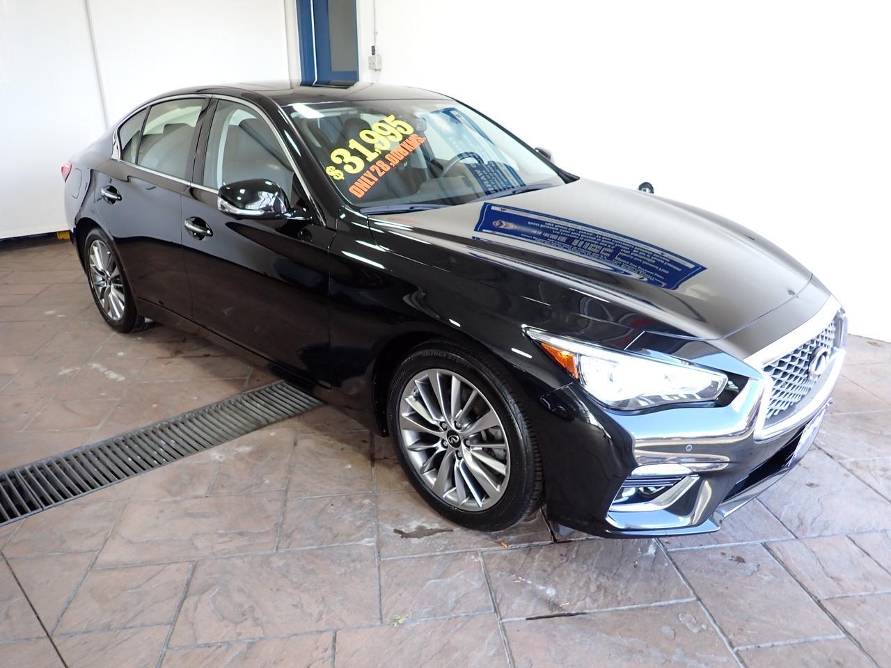 2024 INFINITI Q50 LUXE AWD SUNROOF LEATHER