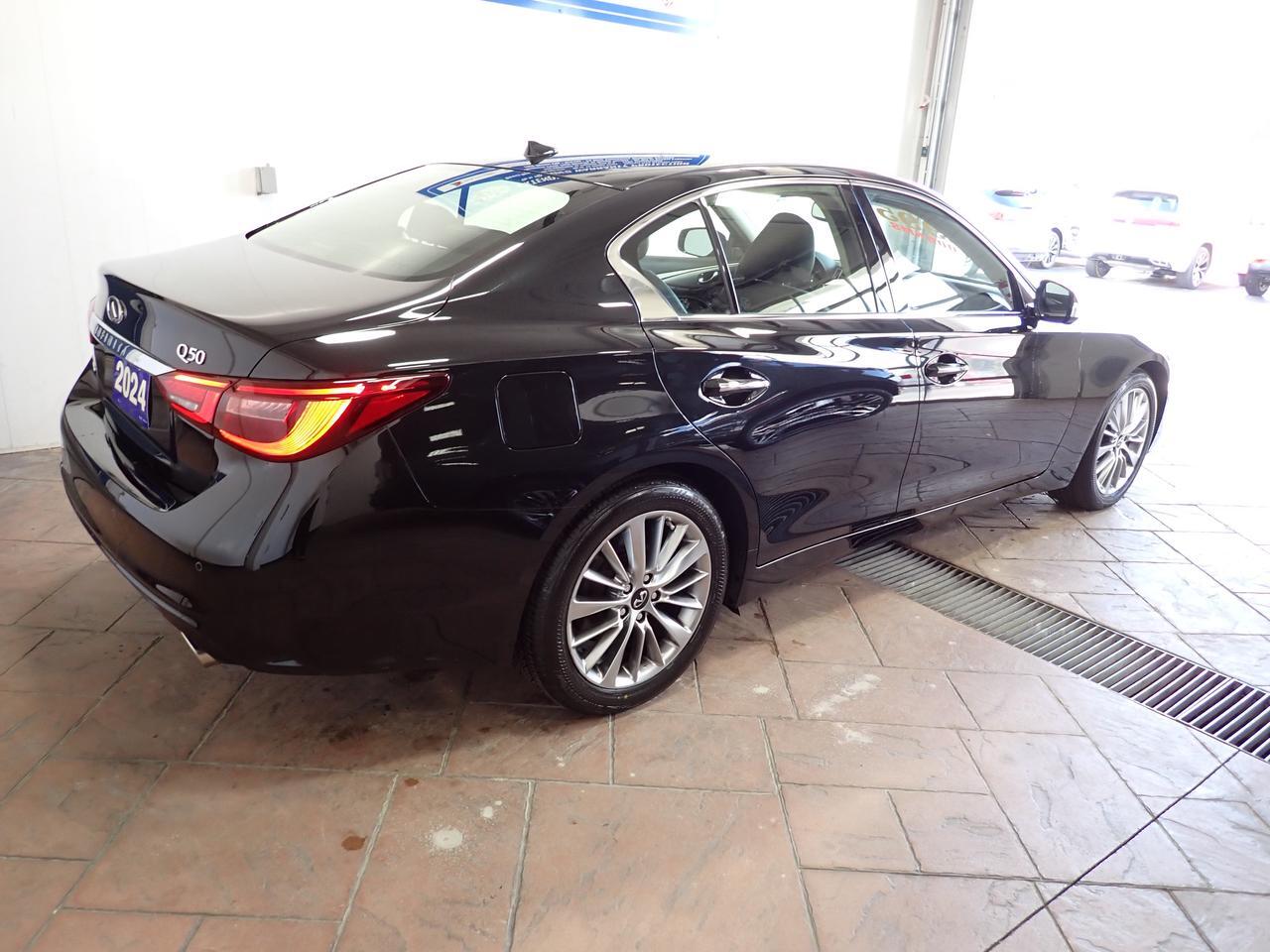 2024 INFINITI Q50 LUXE AWD SUNROOF LEATHER Listowel ON
