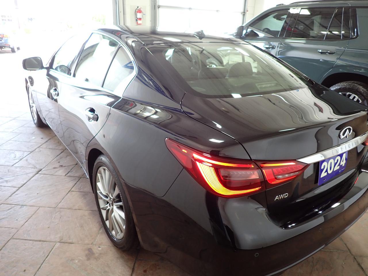 2024 INFINITI Q50 LUXE AWD SUNROOF LEATHER Listowel ON