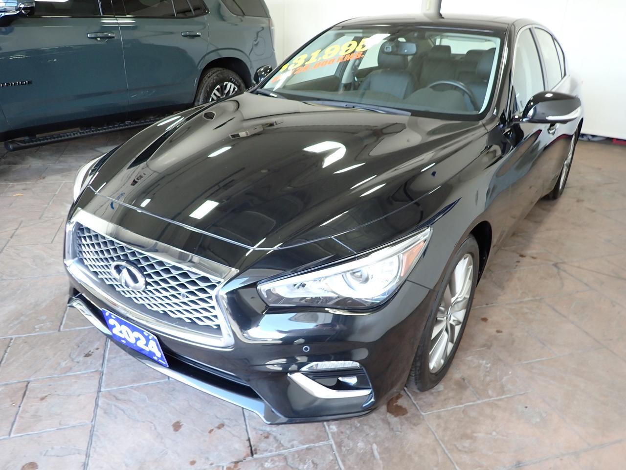 2024 INFINITI Q50 LUXE AWD SUNROOF LEATHER Listowel ON
