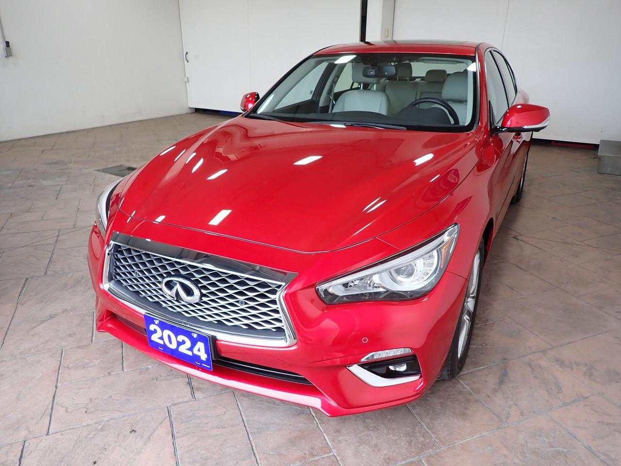 2024 INFINITI Q50 LUXE AWD SUNROOF LEATHER Listowel ON