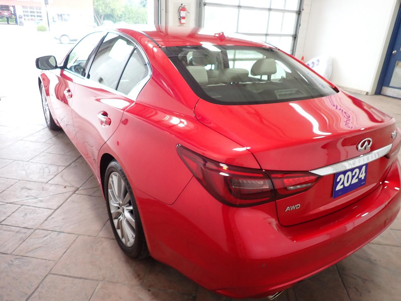 2024 INFINITI Q50 LUXE AWD SUNROOF LEATHER Listowel ON