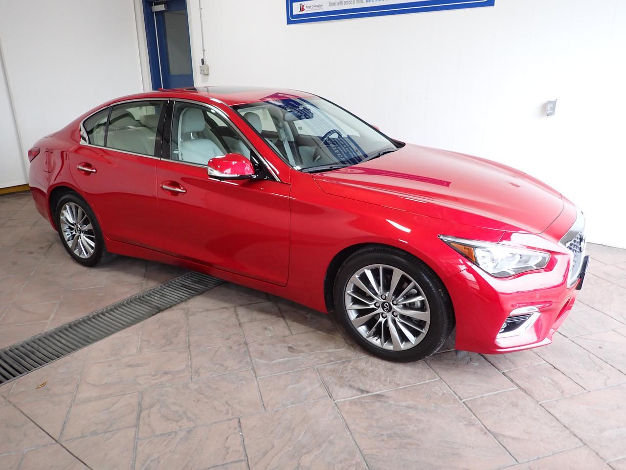 2024 INFINITI Q50 LUXE AWD SUNROOF LEATHER