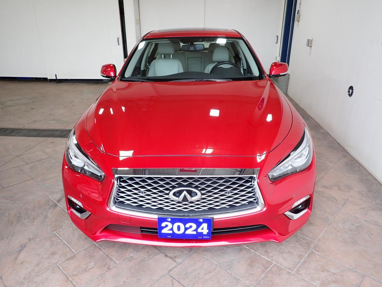 2024 INFINITI Q50 LUXE AWD SUNROOF LEATHER Listowel ON