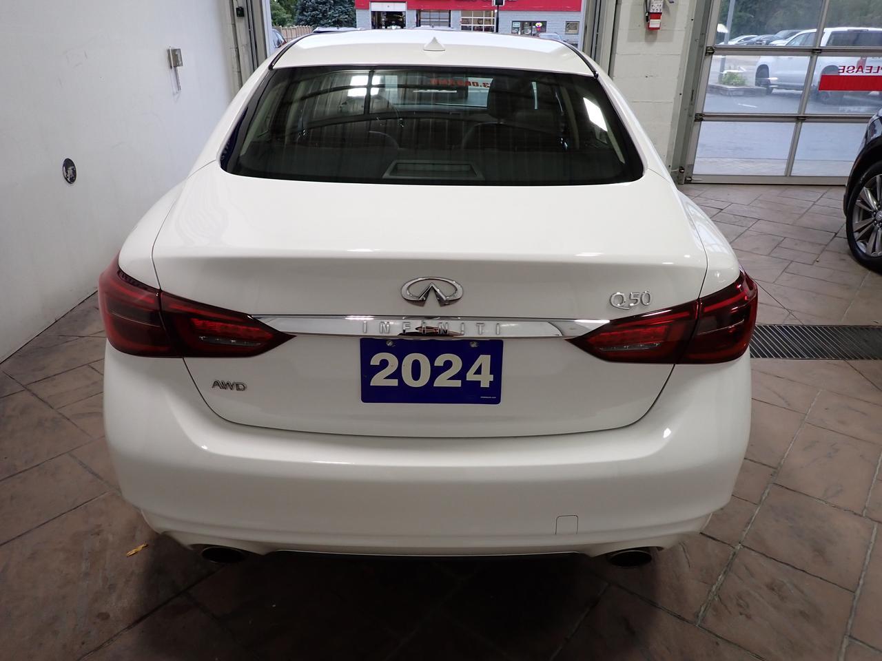 2024 INFINITI Q50 PURE AWD 4DR LEATHER Listowel ON