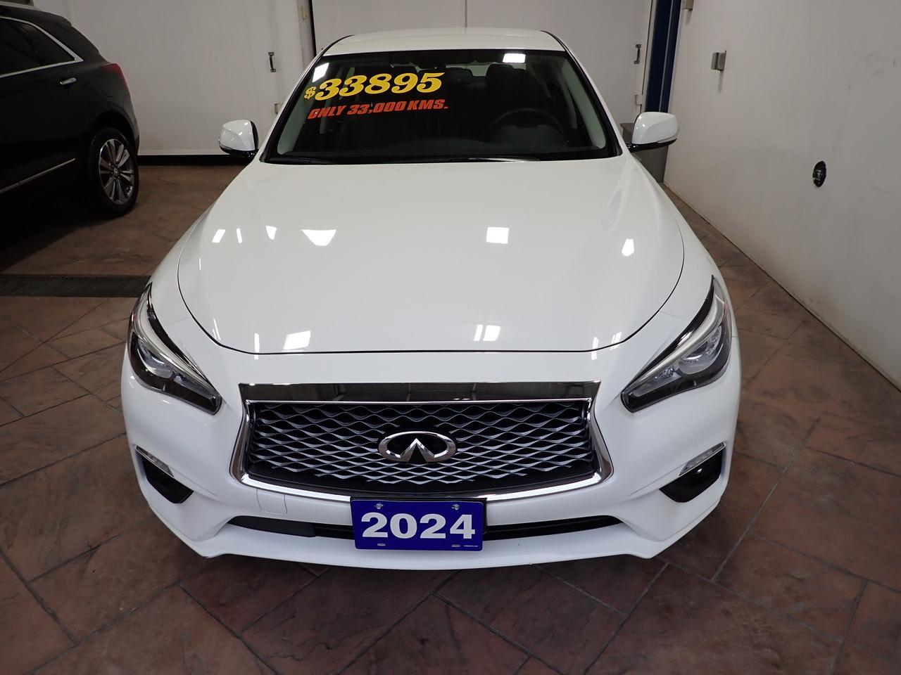 2024 INFINITI Q50 PURE AWD 4DR LEATHER Listowel ON