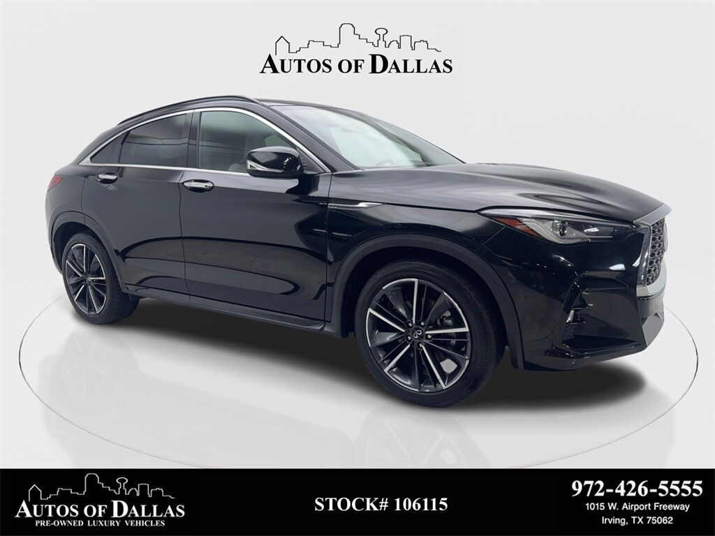 2024 INFINITI QX55 LUXE CAM,PANO,HTD STS,BLIND SPOT,19&quot; WLS Irving TX