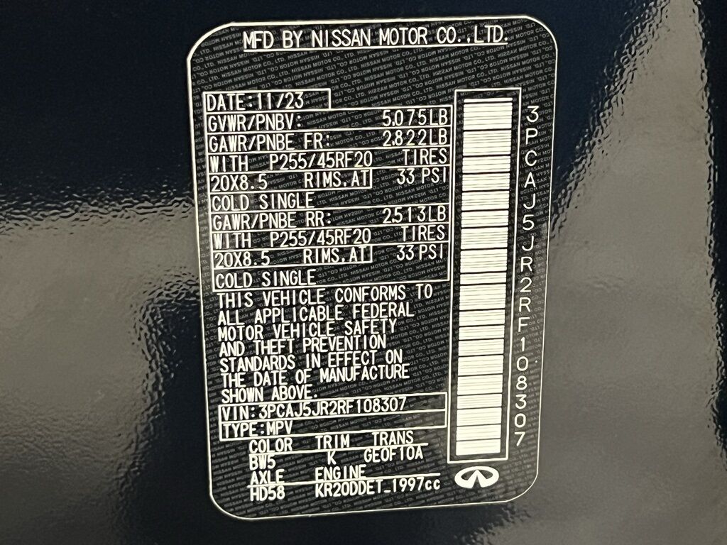 2024 INFINITI QX55 LUXE Highlands Ranch CO