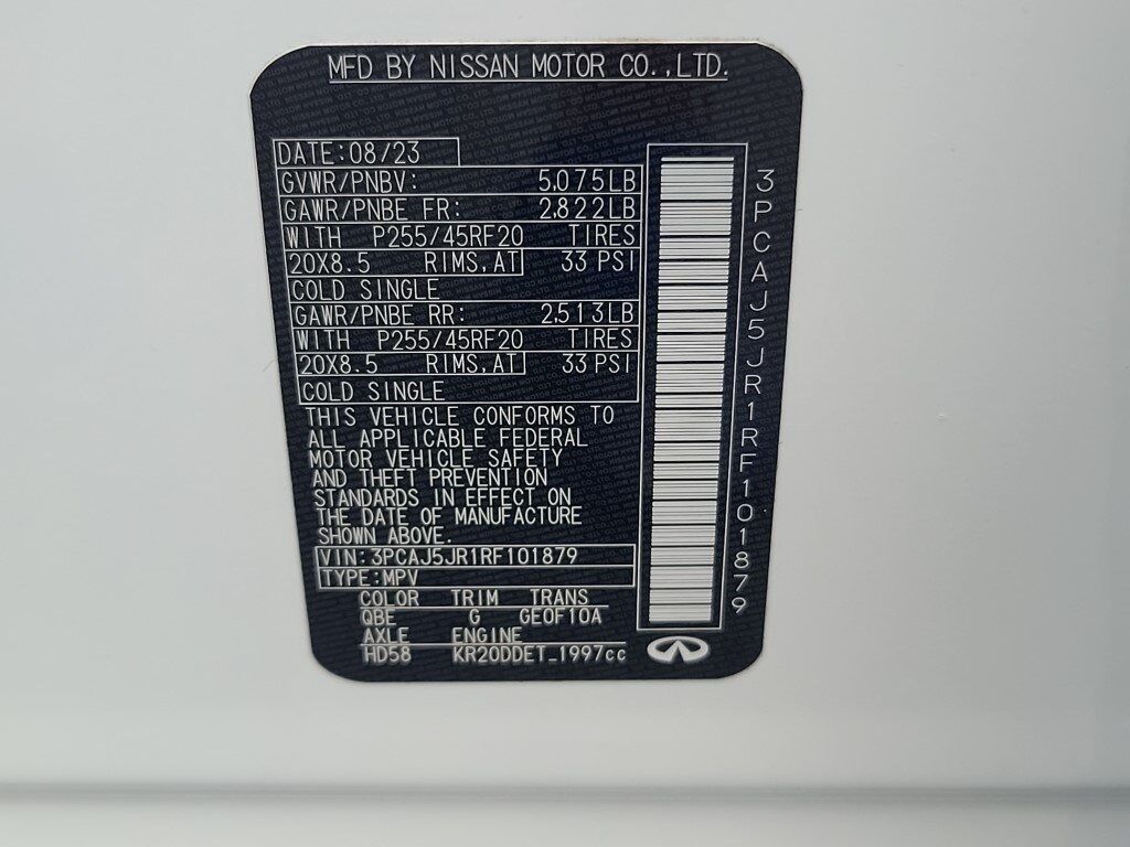 2024 INFINITI QX55 LUXE Springfield VA