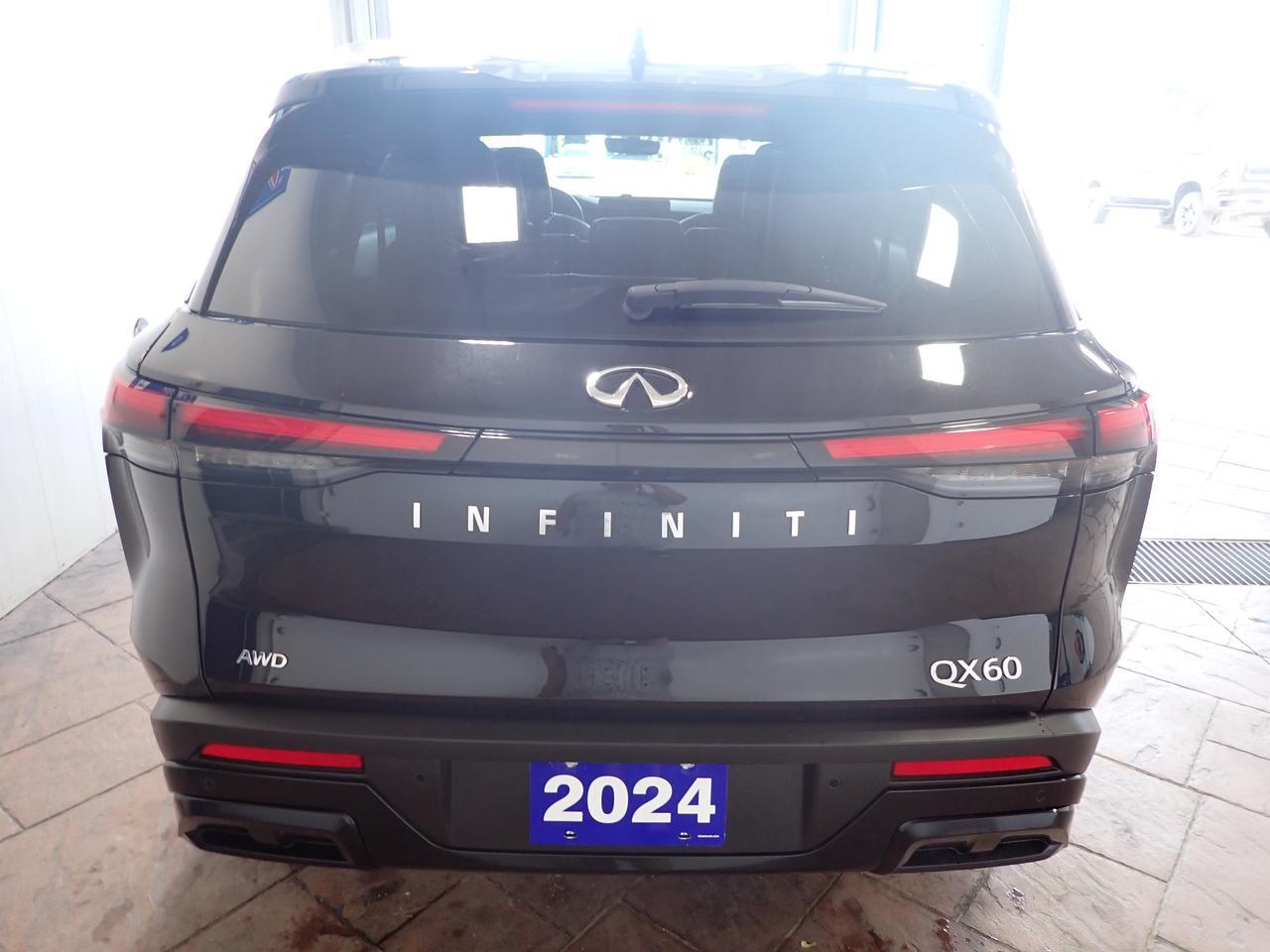 2024 INFINITI QX60 LUXE AWD LEATHER NAVI SUNROOF Listowel ON