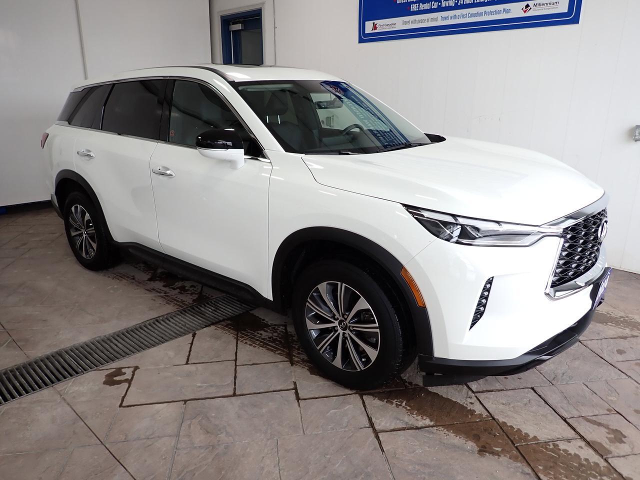 2024 INFINITI QX60 PURE AWD LEATHER SUNROOF 7 PASS