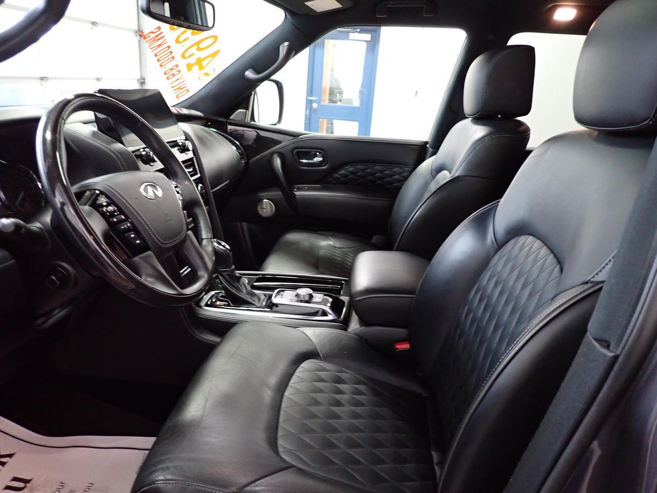 2024 INFINITI QX80 LUXE 4WD LEATHER NAVI SUNROOF 7 PASS Listowel ON